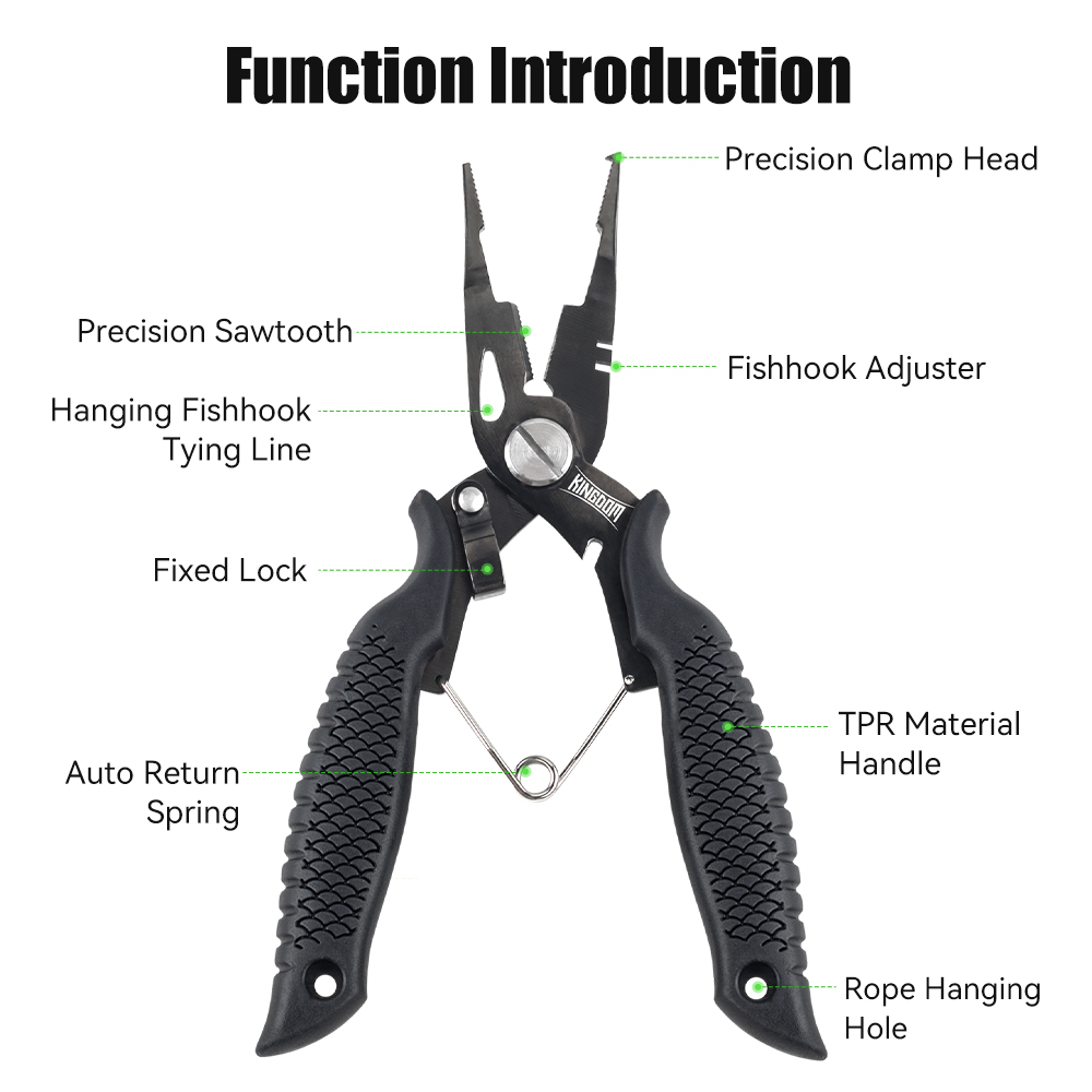 Kingdom Fishing Pliers Multifu - огляд і ціна Fishing Line Cutter