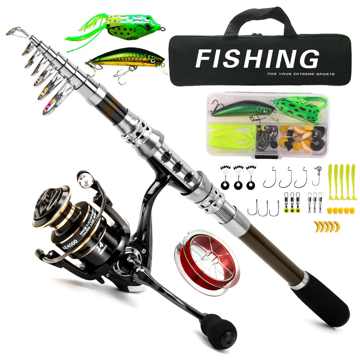 Carbon Luya Rod Wheel Set Sea  - огляд і ціна Freshwater Line