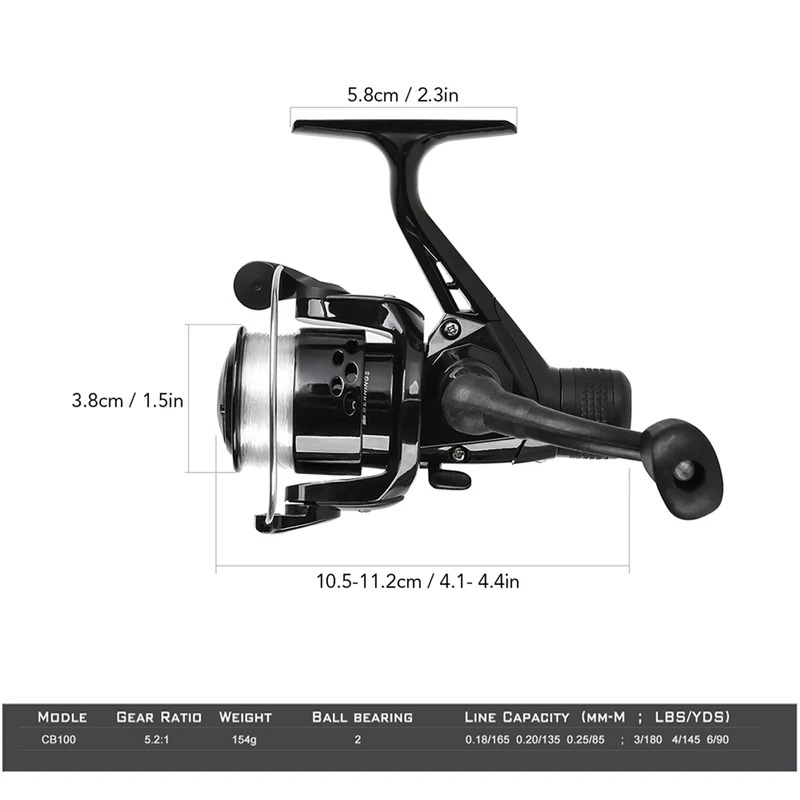 BRAVMAK 2.1/ 2.3 mTelescopic F - огляд і ціна Fishing Line Spooler